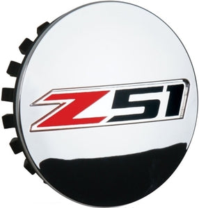 Corvette C7 Z51 Stingray OEM GM Wheel Rim Center Cap - Chrome