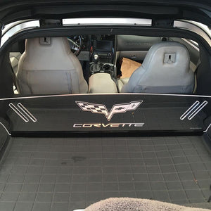 WindRestrictor® Corvette C6 Coupe Rear Glow Plate