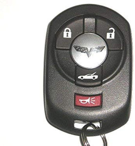 2005 - 2007 Corvette C6 Key Fob Remote Keyless Entry OEM GM 10372541 10372542