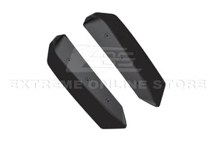 2020 2021 2022 2023 Corvette C8 Stingray CARBON FLASH Z51 Style Wing Spoiler Add On Wickers Pair