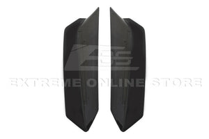 2020 2021 2022 2023 Corvette C8 Stingray CARBON FLASH Z51 Style Wing Spoiler Add On Wickers Pair