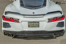 Load image into Gallery viewer, 2020 2021 2022 2023 Corvette C8 Stingray CARBON FLASH Z51 Style Wing Spoiler Add On Wickers Pair
