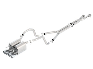 C6 Corvette 2005-2008 Cat-Back™ BORLA Exhaust ATAK® 140453