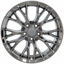 Load image into Gallery viewer, Fits Corvette Wheel C7 Z06 Rim - CV22 17x9.5 Chrome Corvette Rim
