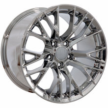 Load image into Gallery viewer, Fits Corvette Wheel C7 Z06 Rim - CV22 17x9.5 Chrome Corvette Rim
