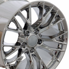 Load image into Gallery viewer, Fits Corvette Wheel C7 Z06 Rim - CV22 17x9.5 Chrome Corvette Rim
