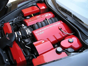 Corvette C6 Carbon Fiber HydroGraphics Body Color Painted Radiator Support Shroud 2005 - 2013