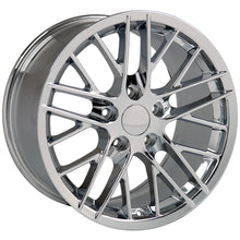 Load image into Gallery viewer, Fits Corvette C6 ZR1 Rims CV08A Chrome Corvette Wheels 18x10.5/17x9.5 Staggered
