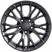 Load image into Gallery viewer, Fits Corvette Wheel C7 Z06 Rim - CV22 18x10.5 Gunmetal Corvette Rim
