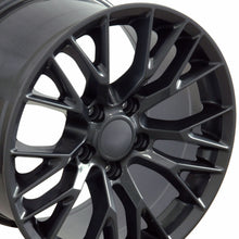 Load image into Gallery viewer, Fits Corvette Wheel C7 Z06 Rim - CV22 18x10.5 Gunmetal Corvette Rim
