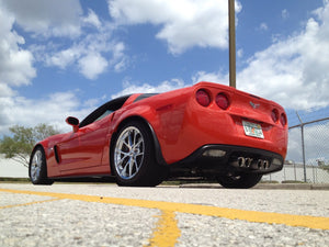 Corvette C6 ZR1 Side Skirts Rocker Panels Z06 Grand Sport - Custom Painted