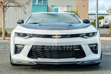 Load image into Gallery viewer, Camaro SS ZL1 Conversion Front Splitter Lip Unpainted Black Plastic
