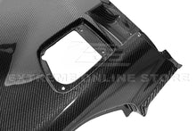 Load image into Gallery viewer, C6 Z06 ZR1 Grand Sport Widebody Visible Carbon Fiber Quarter Panels
