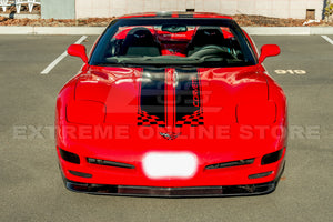 1997-04 Corvette C5 ZR1 Style Front Splitter Spoiler Visible Carbon Fiber