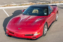 Load image into Gallery viewer, 1997-04 Corvette C5 ZR1 Style Extended Front Splitter Spoiler Painted Glossy Black
