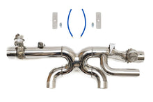 Load image into Gallery viewer, Fabspeed Porsche 991.2 Carrera Valvetronic Center Muffler Bypass X-Pipe (PSE Only) - FS.POR.9912.PSEVLVP
