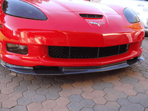 2006 - 2013 Corvette C6 ZR1 Style Front Splitter Lip Grand Sport Z06 Custom Painted Carbon Fiber Hydr