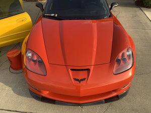 Corvette C6 ZR1 Style Carbon Fiber Splitter for Z06 Grand Sport