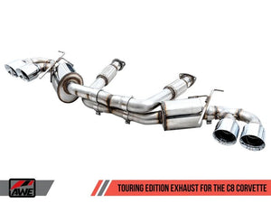 C8 CORVETTE AWE TOURING EDITION EXHAUST - 3015-42151