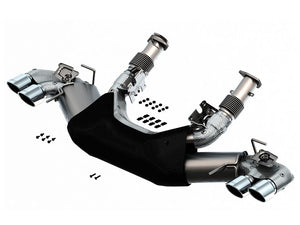 2020-2022 Corvette C8 BORLA Catback Exhaust System S-TYPE 4" Chrome Tips 140838