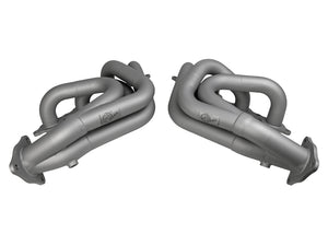 aFe Power Twisted 304SS Headers 2020 Chevy Corvette (C8) 6.2L V8 Titanium Ceramic Coated