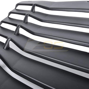 2016 - 2019 Camaro Rear Window Louver Sun Shade Cover - Primer Black or Custom Painted