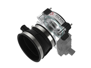Chevrolet Corvette (C8) 20-21 V8-6.2L AFE Power Silver Bullet Throttle Body Spacer Black - 46-34023B