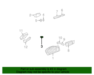 Corvette C6 OEM GM Air Pressure Temp Sensor