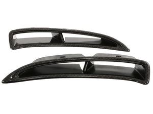 Corvette C6 Z06 ZR1 Grand Sport Carbon Fiber HydroGraphics Quarter Panel Grilles - Labor Only Driver