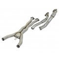aFe POWER Twisted Steel Connection Pipe & X-Pipe Combo (Street Series) Corvette (C7) & Z06 14-19 LT1 V8 6.2L