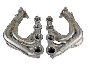 aFe POWER Twisted Steel 304 Stainless Steel Headers Brushed Finish Chevrolet Corvette (C8) 2020 V8-6.2L