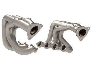 aFe POWER Twisted Steel 304 Stainless Steel Headers Titanium Ceramic Coated Chevrolet Corvette (C8) 2020 V8-6.2L