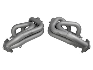 aFe POWER Twisted Steel 304 Stainless Steel Headers Titanium Ceramic Coated Chevrolet Corvette (C8) 2020 V8-6.2L