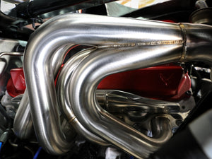 aFe POWER Twisted Steel 304 Stainless Steel Headers Titanium Ceramic Coated Chevrolet Corvette (C8) 2020 V8-6.2L