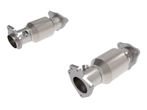 aFe POWER Twisted Steel 304 Stainless Steel Power Pipes Chevrolet Corvette (C8) 2020 V8-6.2L