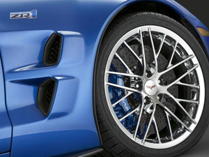 2009 - 2013 Corvette C6 ZR1 Rear Brake Calipers Blue OEM GM