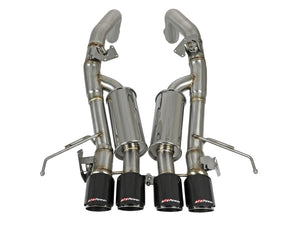 aFe POWER MACH Force-Xp 3" to 2-1/2" 304 Stainless Steel Axle-Back Exhaust System Chevrolet Corvette (C7) 14-19 V8-6.2L(With AFM Valves)