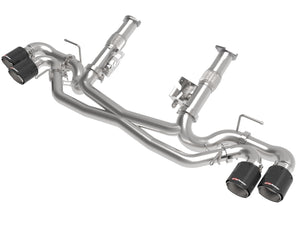 aFe POWER MACH Force-Xp 3" to 2-1/2" 304 Stainless Steel Muffler-Delete Cat-Back Exhaust System Chevrolet Corvette (C8) 2020 V8-6.2L