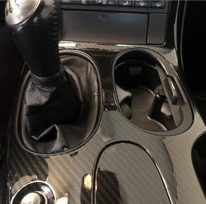 2005 - 2007 Corvette C6 Carbon Fiber HydroGraphics Custom Painted Radio Center Console
