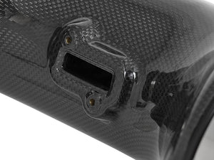 Black Series Momentum Carbon Fiber Cold Air Intake System wDual Filter Media Chevrolet Corvette (C7) 14-19 V8-6.2L