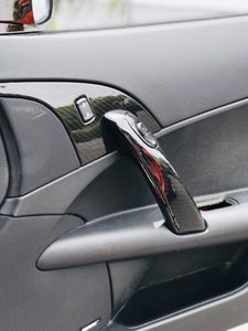 Corvette C6 Carbon Fiber Door Pull Grab Handles - Labor Only