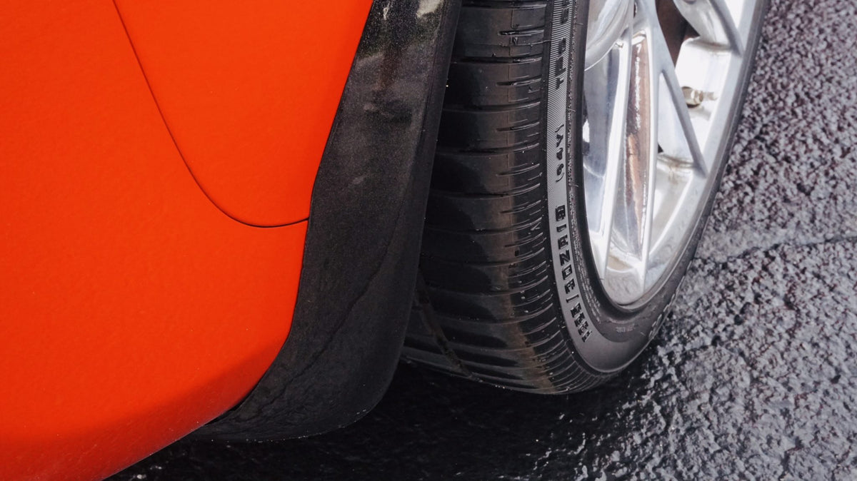 Corvette C6 Z06 ZR1 Grand Sport Rear Mud Splash Guards OEM GM