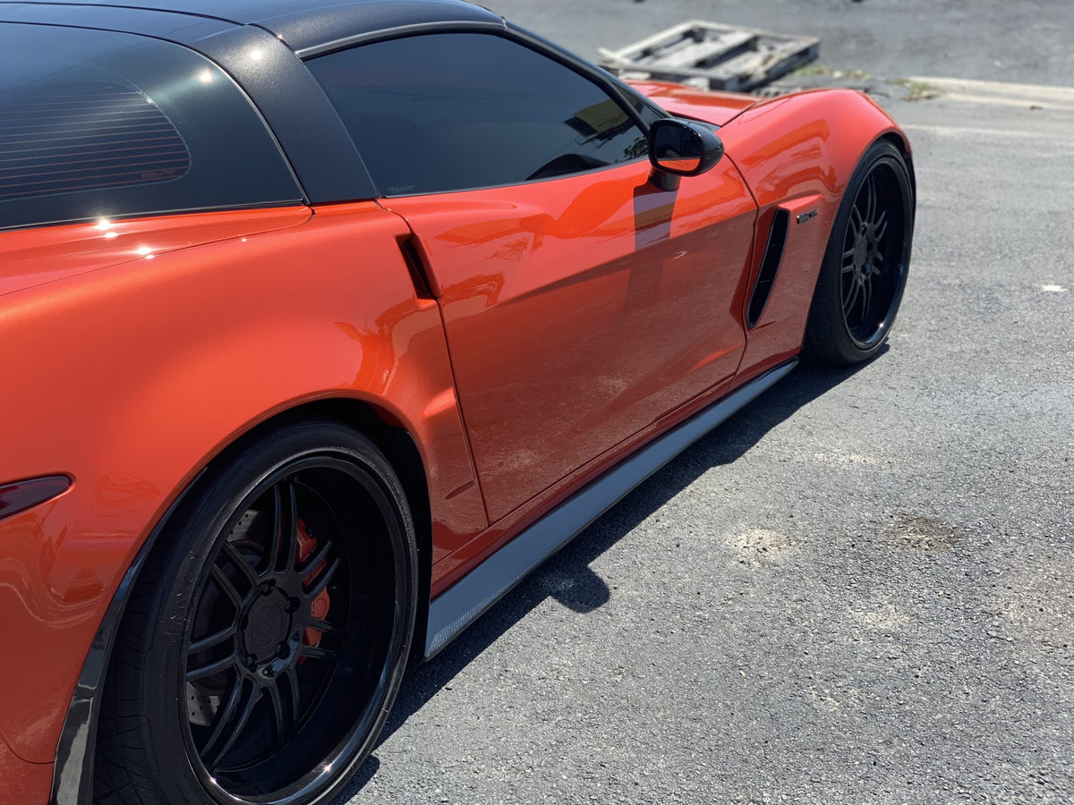 Corvette C6 Z06 ZR1 Grand Sport Widebody Rear Quarter Panels OEM GM ...