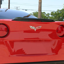 Load image into Gallery viewer, C6 Corvette Z06 ZO6 ZR1 Grand Sport Chrome Rear Bumper Emblem OEM GM
