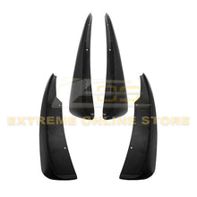 Load image into Gallery viewer, EOS Extended MATTE BLACK Front Rock Guards Mud Flap Pair For 97-04 Corvette C5 Z06
