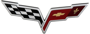 2005 - 2008 Corvette C6 Front Bumper Emblem OEM GM