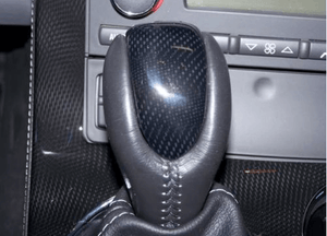 Corvette C6 Carbon Fiber HydroGraphics Painted Automatic Shifter Cap + Shift Knob A6