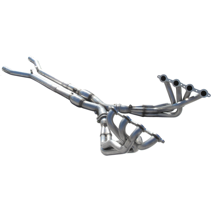 American Racing Headers Long System, 2 x 3, 2009-13 Corvette ZR1 - Not Catted