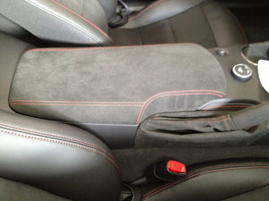 Corvette C6 Centennial Edition Style Center Console Arm Rest Lid Suede with Color Stitching