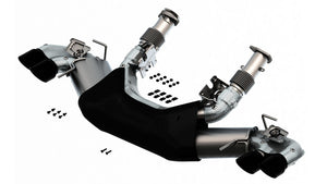 2020-2022 Corvette C8 BORLA Catback Exhaust System S-TYPE 4" BLACK Chrome Tips 140838BC